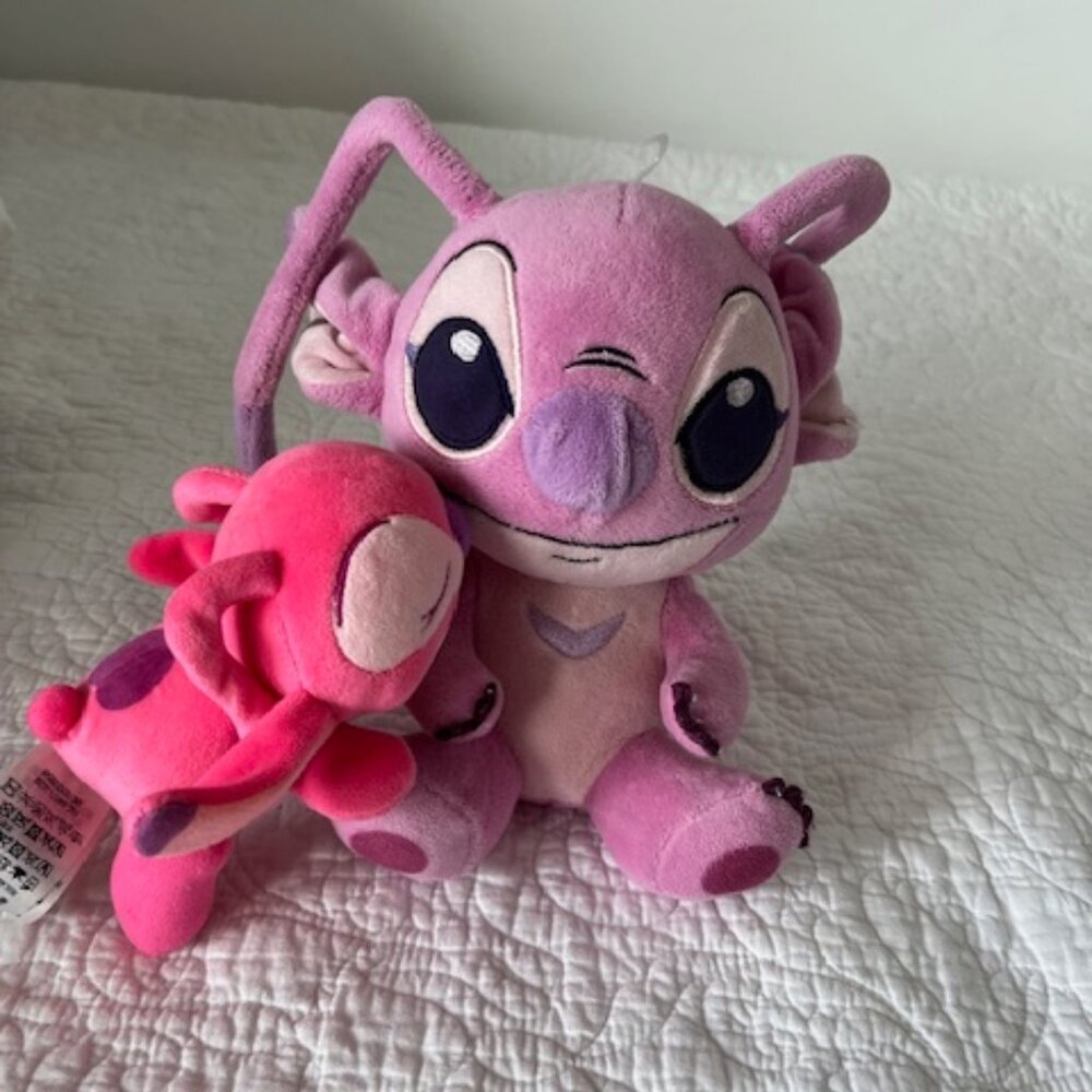 PINK STITCH - DISNEY - pink stitch + one little pink stitch as a free gift